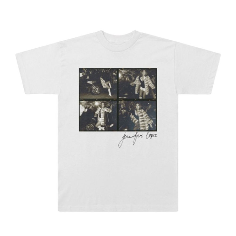 Jennifer Lopez TIMT Photo Collage T-Shirt‎ Sz xl NWT in packaging